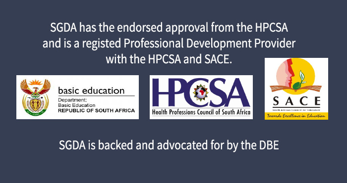 sgda is endorsed by hpcsa