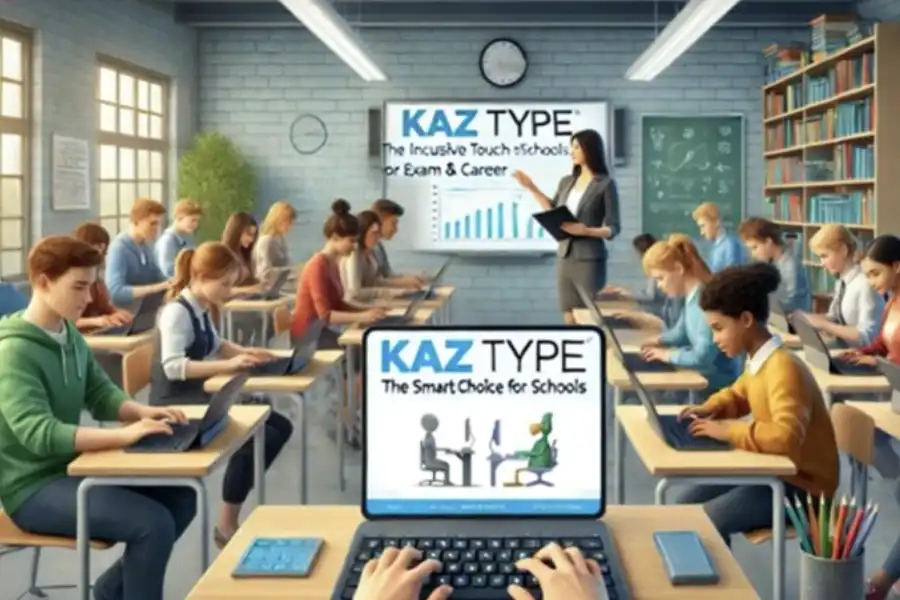 kaz touch typing software
